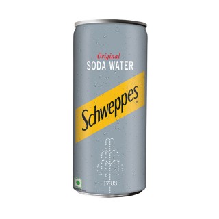 SCHWEPPES SODA WATER CAN 300 ML